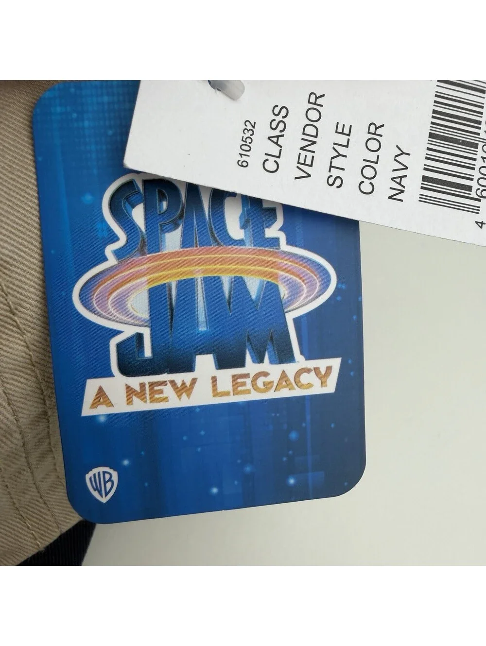 Space Jam A New Legacy Goon Squad Embroidered Strapback Hat Navy New With Tags